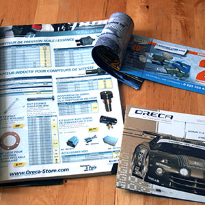 Oreca : Catalogues et brochure
